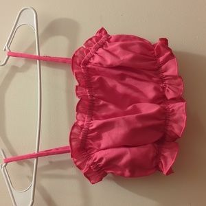 X-small Lulu's Hot Pink Crop Top